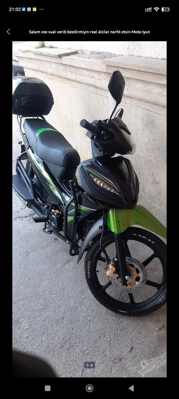 mopet kredit: Salam Aleykum moto moped axtarılır ilkin 50 azn qalanı gündəlik 10azn