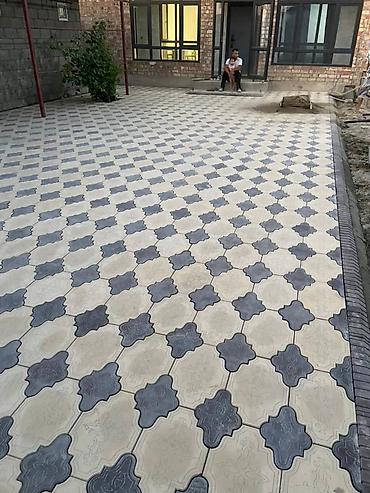 Тротуарная плитка: Тротуарная плитка с декоративным узором - Форматы: восьмиугольные — 25