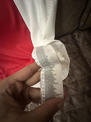 Kişi geyimləri: Futbolka, Adidas, XL, rəng - Qırmızı — 4