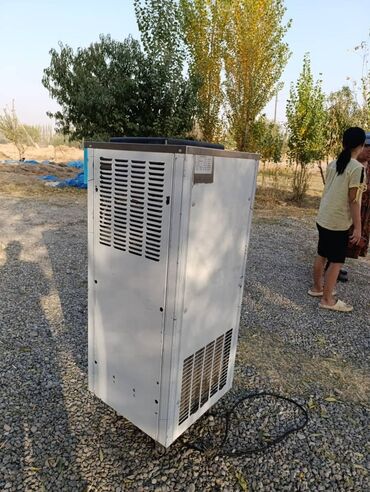 холодильник для мороженого: Профессиональный аппарат для мягкого мороженого (софт), напольный, на