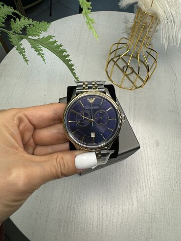 часы для мужчин: Emoprio Armani часы наручные наручные мужские часы Оригинал Италия