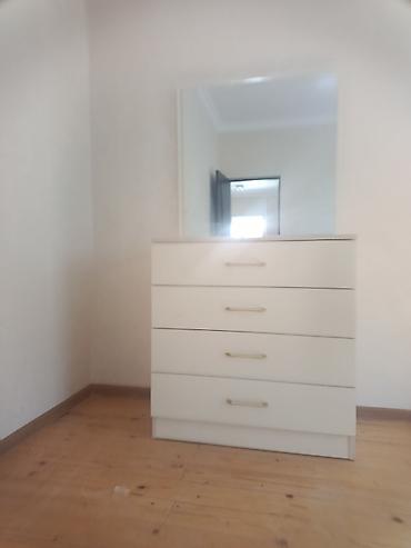 2 el mebiler: Yataq otağı mebel dəsti - Rəng: ağ, minimalist dizayn - Dəst tərkibi — 2