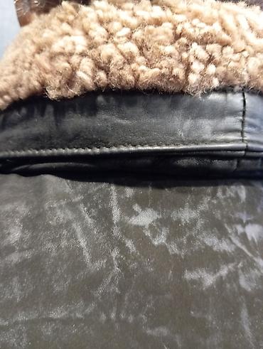 Куртки: 2 кожаные (натуралка) мужские куртки. р. 56-58, зима, осень -весна — 7