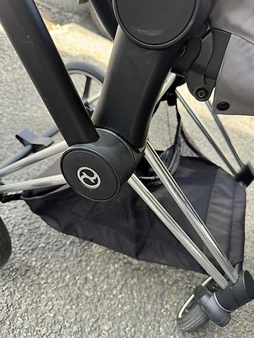 матрац на коляску: Детская прогулочная коляска Cybex Priam Platinum производство — 10