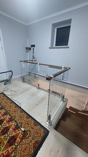 Обшивка лестниц: Лестницага заказ алабыз. Материал: кара жыгач, дуб, шпон, сосна — 4