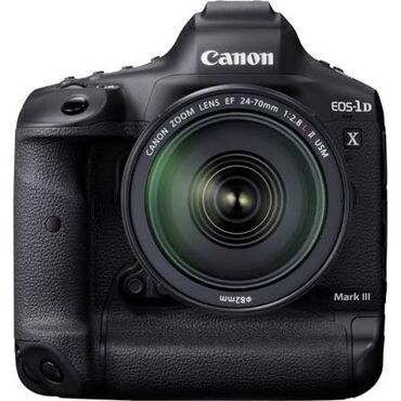 Fotokameralar: Peşəkar foto/video çəkilişləri üçün Canon EOS-1D X Mark III DSLR — 3