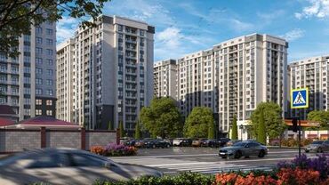Продажа квартир: 1 комната, 44 м², Элитка, 6 этаж, ПСО (под самоотделку)