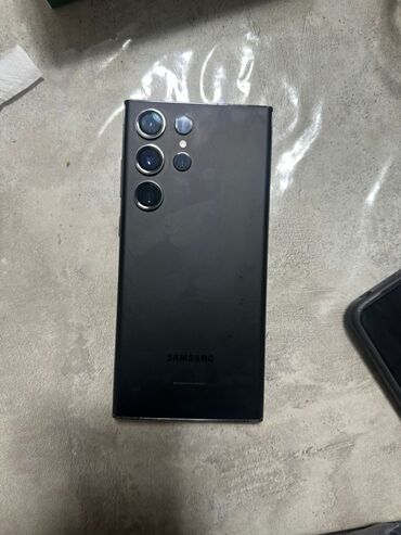 за сколько можно продать айфон 14 про макс: Samsung Galaxy S23 Ultra, Колдонулган, 256 ГБ, түсү - Кара, 2 SIM