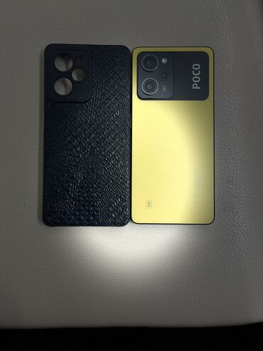 поко ош: Poco X5 Pro, Б/у, 256 ГБ, цвет - Желтый, 1 SIM, 2 SIM