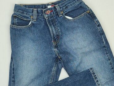 pepper jeans: Spodnie jeansowe, Tommy Hilfiger, 8 lat, 128, stan - Dobry