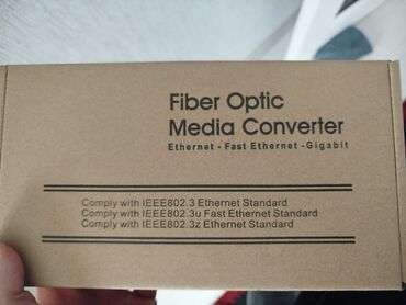 Modemlər və şəbəkə avadanlıqları: Fiber Media konverter Fo Media Konverter 20km 10/100M tək lifli TX1310