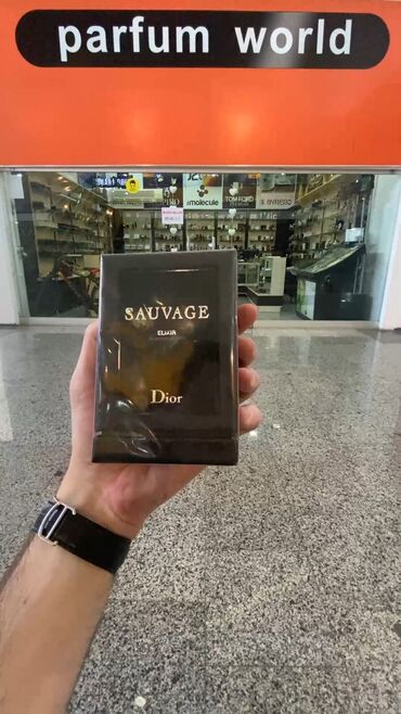 kişi ətri: Dior Sauvage Elixir - Original - Kişi Ətri - 60 ml - 145 azn deyil -