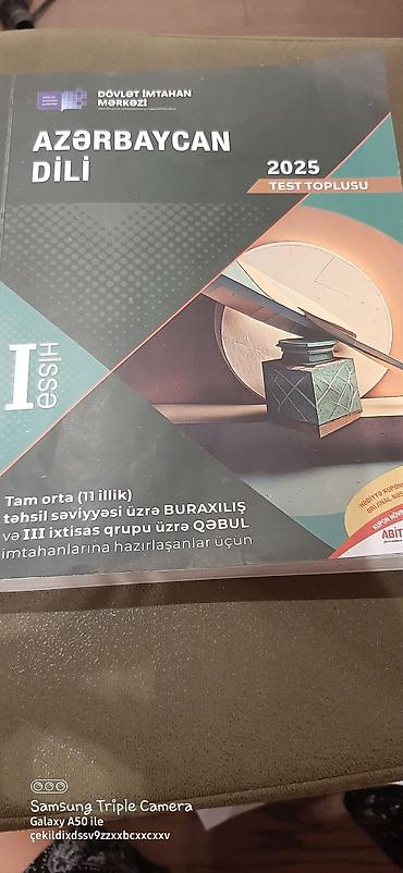 Testlər: Azərbaycan dili Testlər 11-ci sinif, DİM, 1-ci hissə — 1