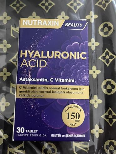 гиалурон: Nutraxin Beauty Hyaluronic Acid — пищевая добавка с гиалуроновой — 2