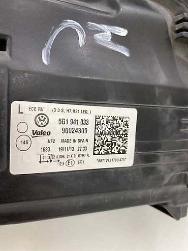 terex m bor: LEVI FAR ZA VOLKSWAGEN GOLF 7 - 5G1941033 | Levi far za Golf VII — 4