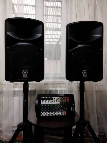 звуковые карты icon: Продаю не дорого новый комплект аппаратуры Yamaha stagepas 400bt-