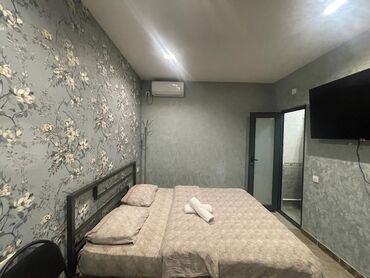 помещение кызыл аскер: 1 комната, Душевая кабина, Постельное белье, Кондиционер