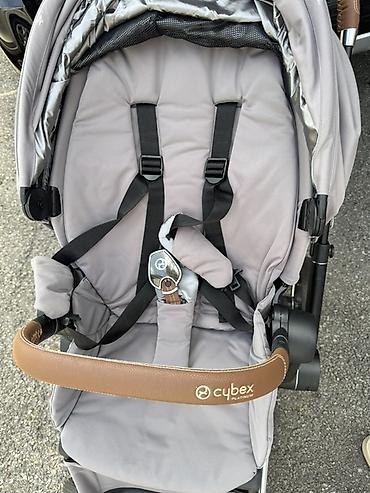 коляски mstar: Детская прогулочная коляска Cybex Priam Platinum производство — 3