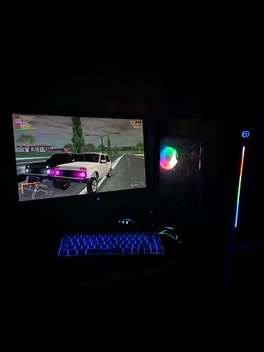 komputer desti: RGB işıqlanmaya malik stolüstü oyun kompüteri Konfiqurasiya: - — 2