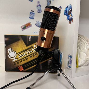 микрофон караоке бишкек цены: Продаю студийный микрофон condenser. в отличном состоянии, продаю