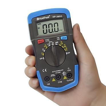 Təmir və tikinti: HoldPeak HP-36G Rəqəmsal Multimetr Kompakt və tutuşu rahat quruluşlu — 2