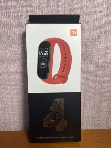 Миски: Смарт браслеты, Xiaomi, Bluetooth, цвет - Красный