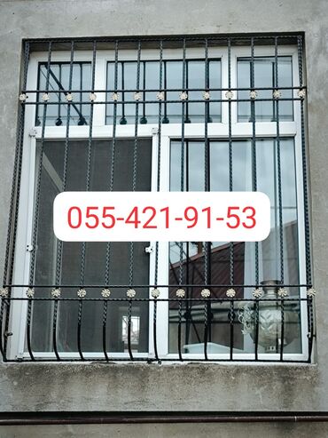 Barmaqlıqlar: Resotka 1-kv 35 azn Məhəccər 1-metr 50 azn Quraşdırılma Pulsuzdur — 21