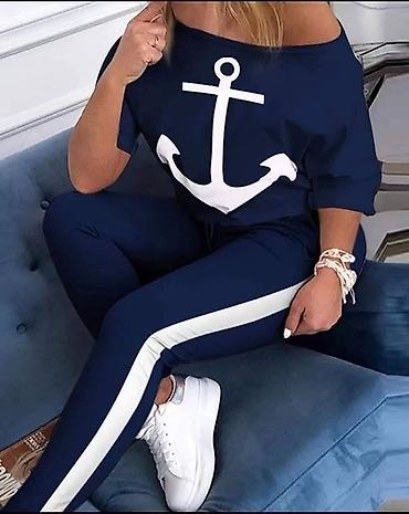 Gornji i donji deo: Ženski komplet – majica i donji deo trenerke S M L XL 2XL 3XL - — 11