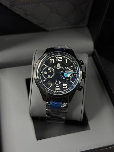 Наручные часы: TAG Heuer Carrera GMT temalı qol saatı - Korpus: qara tonlu — 4