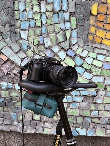 sony alpha 3: Пленочная зеркальная камера Minolta α-9000 с объективом Minolta AF — 1