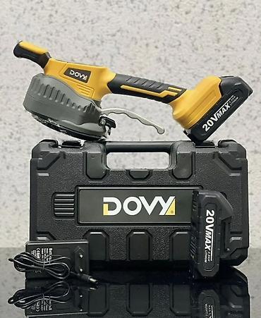 на присоске: Аккумуляторная виброписоска DOVY 20V MAX Комплектация: - угловая — 1