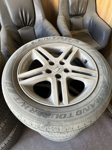 Диски: Литые Диски R 17 Honda, Комплект, отверстий - 5, Б/у