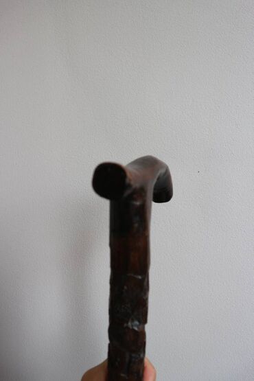 Ходунки, костыли, трости, роллаторы: Трость для опоры (палочка) резная, натуральное дерево крепкая — 26