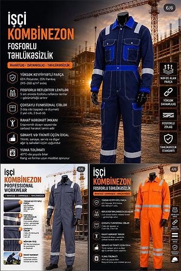 kalson geyim: Məhsul: İŞÇİ GÖDƏKCƏSİ – Safetex Workwear & Safety Xüsusiyyətlər — 5