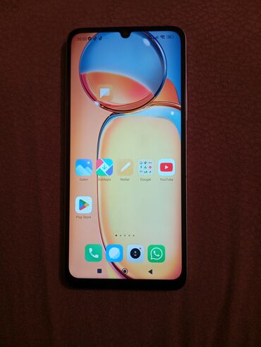 redmi 10a: Xiaomi Redmi 13C, 128 GB, rəng - Ağ, 
 Barmaq izi, İki sim kartlı, Face ID