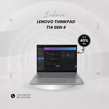 ddr4 4gb notebook ram: Новый Lenovo ThinkPad, 14 ", Intel Core i7, 512 ГБ, Платная доставка, Доставка в районы