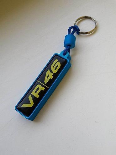 rumenilo max factor: VR 46-privezak za ključeve-292 📌 Opis: Sunđerasti privezak za — 1