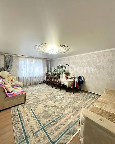 the level: 🏠Продается дом в с. Сокулук 🟡Комнаты: 3 🟡Участок: 5 соток 🟡Отопление — 5