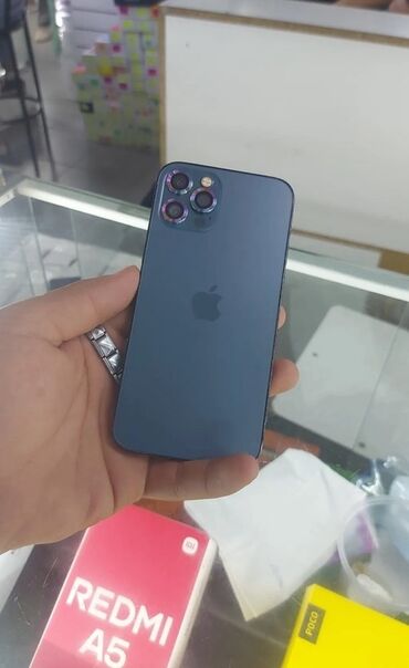 арзан смартфон: IPhone 12 Pro, 512 ГБ, Pacific Blue, 100 %