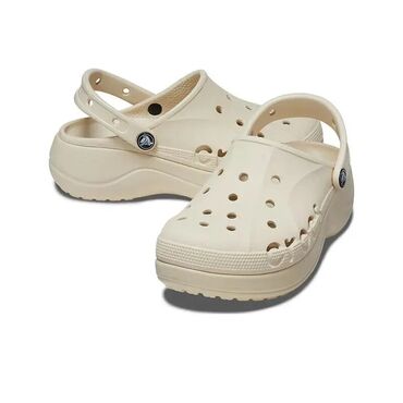 мужская обувь зима: Сабо, 40.5, Crocs, Новый, цвет - Бежевый, Самовывоз
