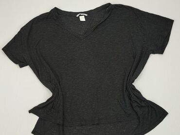 t shirty oversize czarne: T-shirt, H&M, S, stan - Dobry