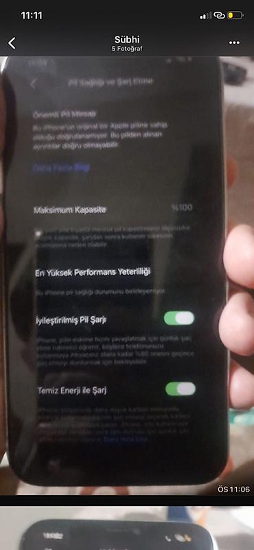 apple 11 arxa şuşə: IPhone 11, 128 GB, Yaşıl, Face ID — 3