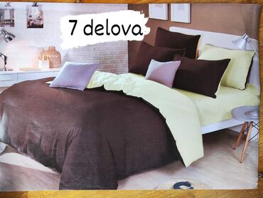 Posteljina: Posteljine matirani satenski pamuk Set sadrzi 7 delova: Cena: 3200 din — 17