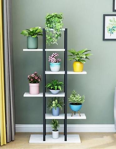 Полки, этажерки для цветов: Полки для цветов — 5