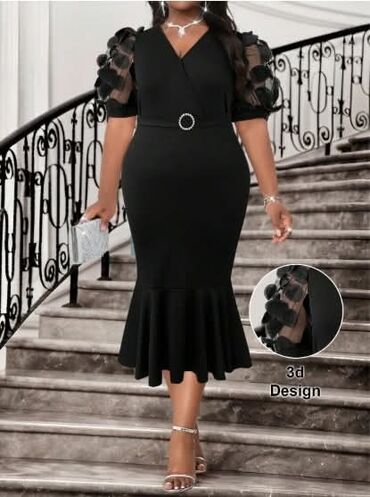 Haljine: Cena 3400din Vel 0XL,1XL,2XL,3XL,4XL Poručuje se, isporuka za nedelju — 16