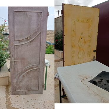 Plitələr və bişirmə panelləri: Seyf Giriş qapısı 90x220 sm, İşlənmiş