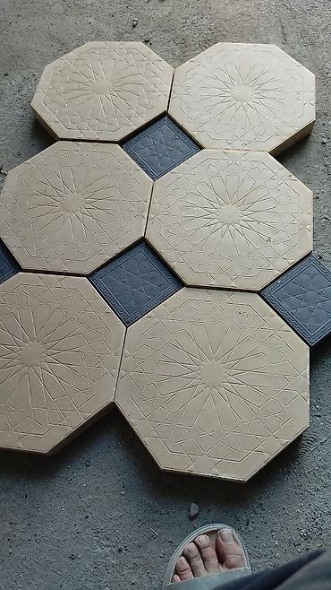 Тротуарная плитка: Тротуарная плитка для двора/террасы - Формат: восьмиугольные светлые — 19