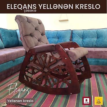 Kreslolar: Yeni, Kreslo-kaçalka, Kredit yoxdur, Şəhərdaxili pulsuz çatdırılma — 2