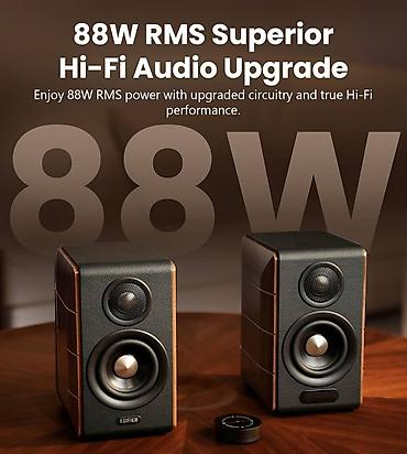 Audio: 🔊 Edifier S880DB MK II Walnut - aktiv dinamik sistemi, yığcam — 8