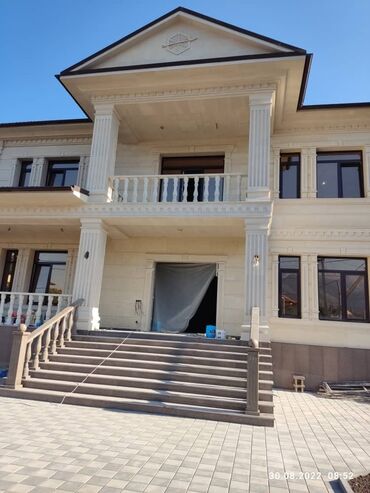 Фасадные работы: Ремонт фасада | Рамки, Балясины | Гранит, Мрамор, Сары-Таш | Базальт Больше 6 лет опыта — 8